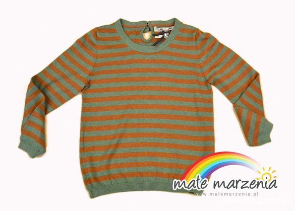 Sweterek w paski Massimo Dutti 3 do 4 lat