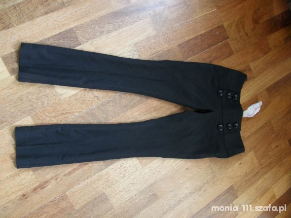 czarne spodnie 9 12 lat