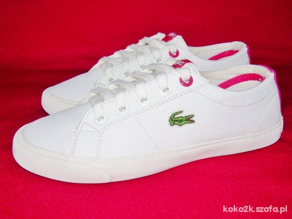 LACOSTE PIEKNE BUCIKI roz 29 wkladka 19 cm SKÓRA