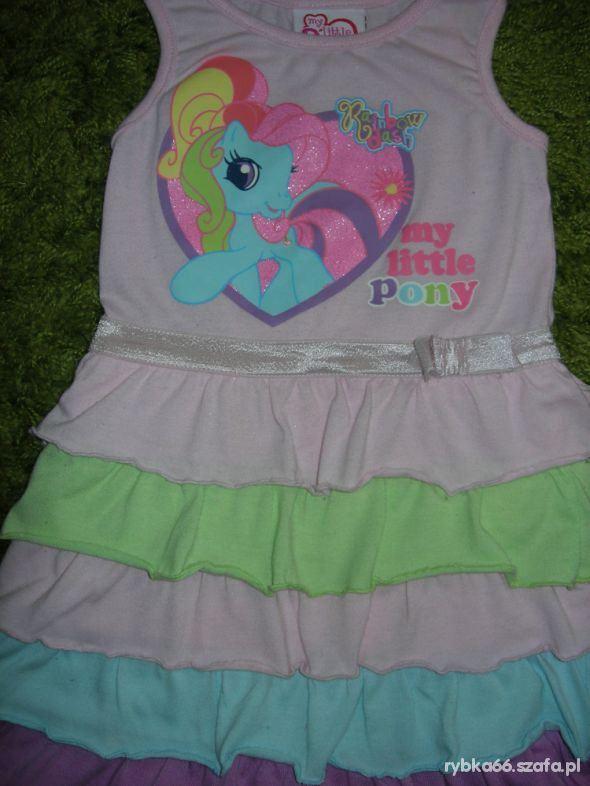 Sukienka my little pony