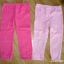 4 pary legginsy koronka 92 98