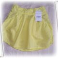 żółta spódniczka Zara 118 cm
