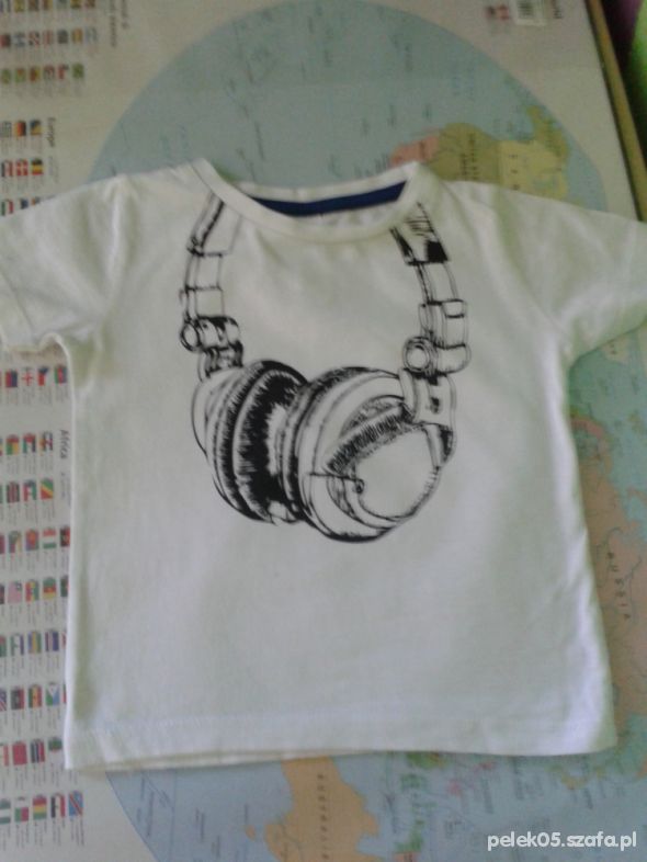 tshirt z słuchawkami 80