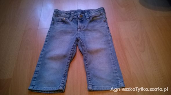 Rybaczki jeansowe 110cm Fit Star