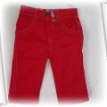 Spodnie czerwone 68 6mcy idealne