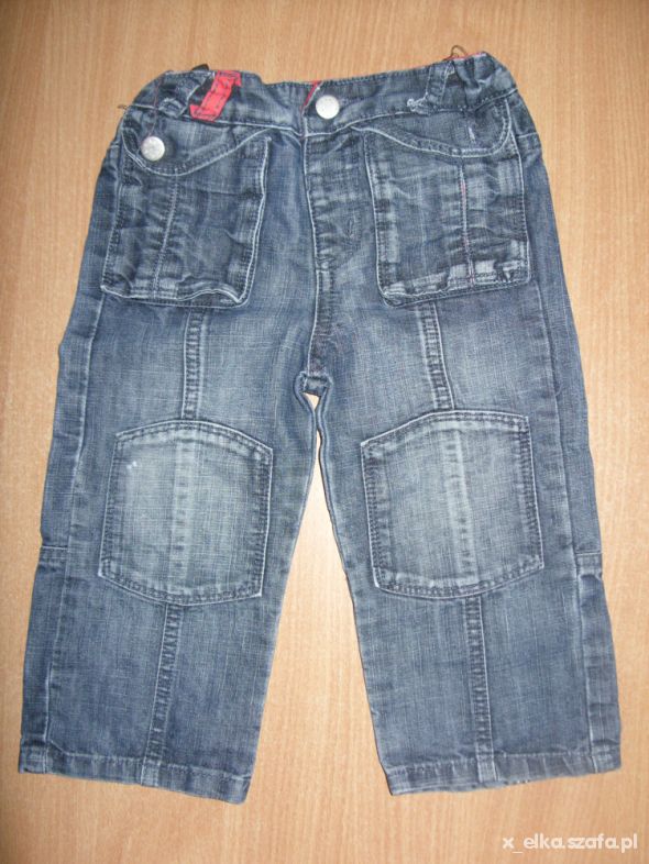 Spodnie jeansowe dla chłopca r 80 86