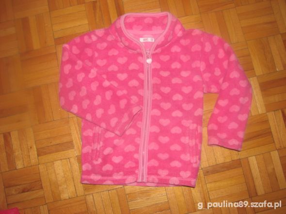 cudna bluza polarowa serduszka serca 104