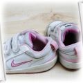Biało różowe Nike