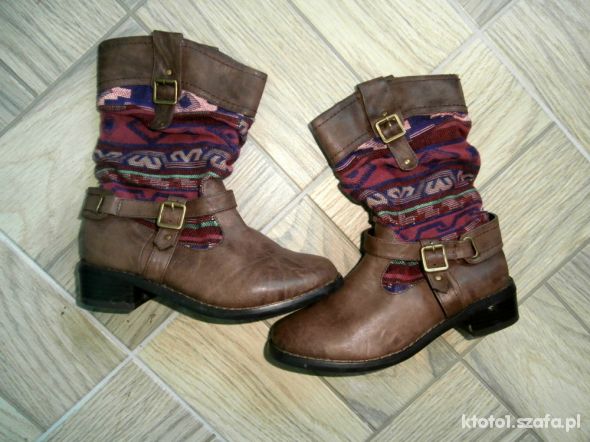 ZARA botki 33