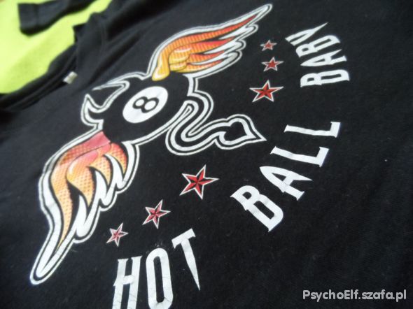 Koszulka długi rękaw Oldschool Hot Ball