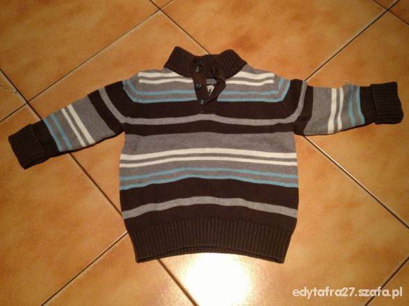 elegancki sweterek dla chłopca