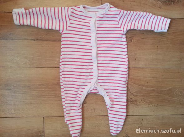 Frotte palacyk w paski Mothercare 56 do 62 0 do 3m
