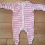 Frotte palacyk w paski Mothercare 56 do 62 0 do 3m