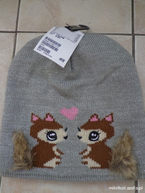 Nowa czapka HM 4 8 lat