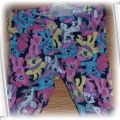 Śliczne legginsy getry PONY H&M 104