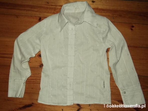 Biała bluzka rozmiar 134