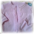 Różowy sweterek Newborn 0 3m