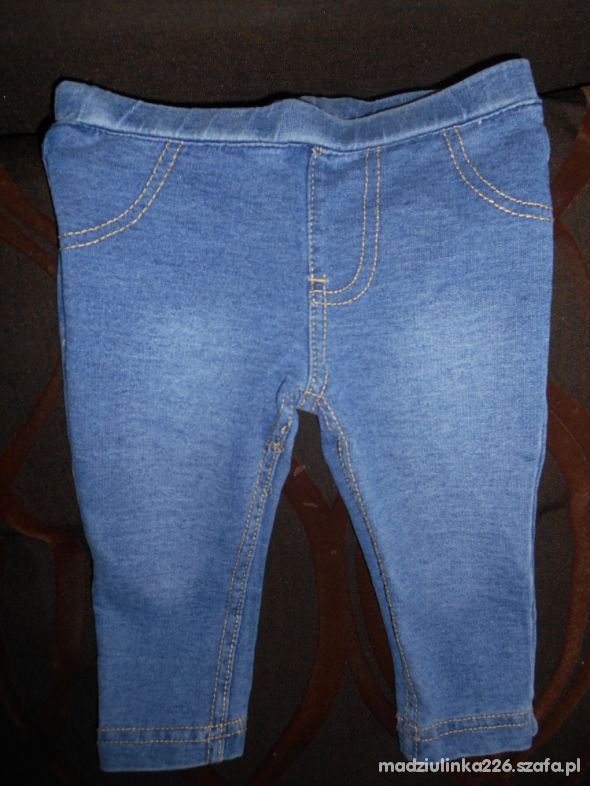 Getry imitacja jeansu