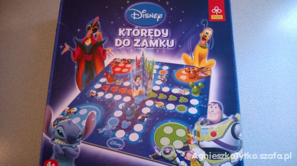 KTÓRĘDY DO ZAMKU gra planszowa DISNEY