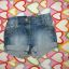 NEXT szorty spodenki jeansowe wycierusy 98cm
