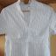 Biała elegancka koszula tunika ciążowa