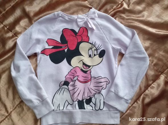 Bluza z myszką minie H&M rozmiar 6 do 8 lat