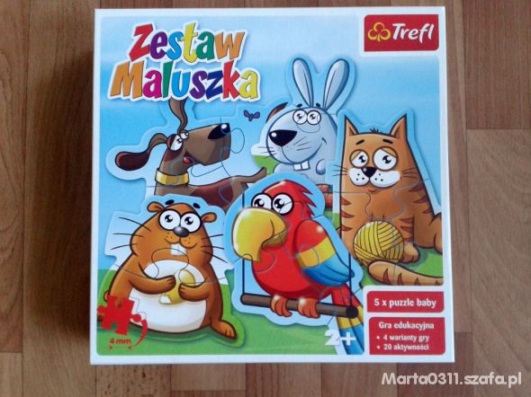 Układanka puzzle zwierzątka