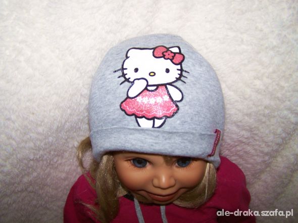 jesienna czapeczka Hello kitty H&M