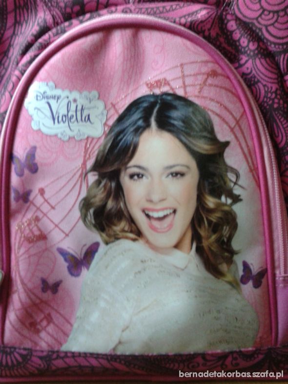Plecak Violetty jak nowy