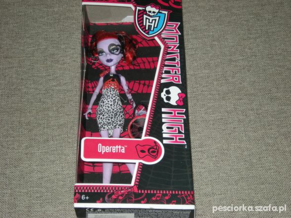 NOWA Operetta Monster High Upiorna moda