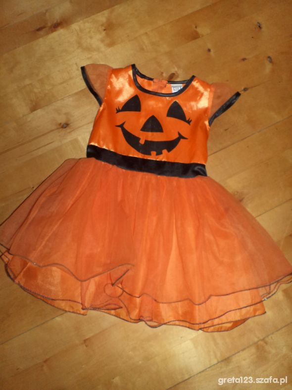Hallowen super sukienka 110