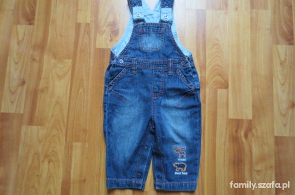 Spodnie chłopiec chłopak ogrodniczki jeans sztruks