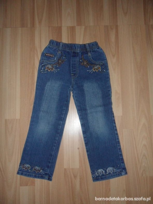 Dżinsowe spodnie110 116