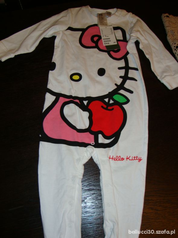 Piżamka nowa z metka HM 12 18 miesiecy Hello Kitty
