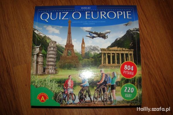 NOWY Wielki Quiz o Europier 804 pytania