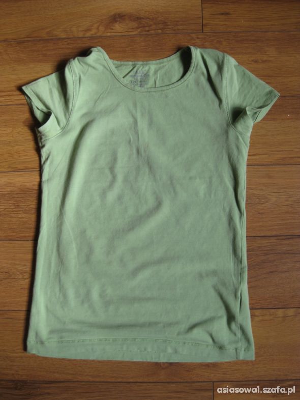 H&M zielony Tshirt 146 152