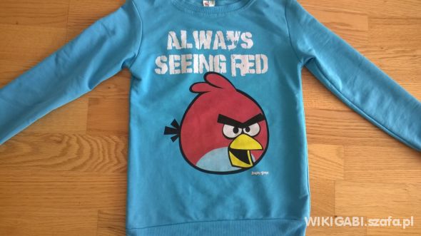Angry Birds bluza dla chłopca na 8lat