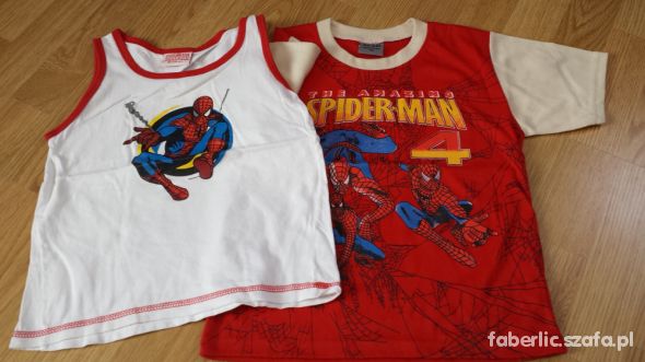 Bluzeczki ze Spidermanem