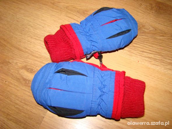 rękawiczki nieprzemakalne na snieg od 4 do 6 lat