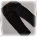 URBAN czarne spodnie jeansowe 1 15 l 86 cm