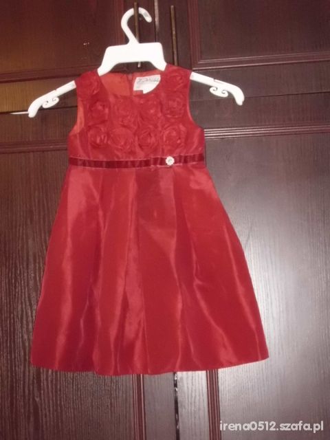 Sukienka dla małej damy roz 92WIZYTOWA