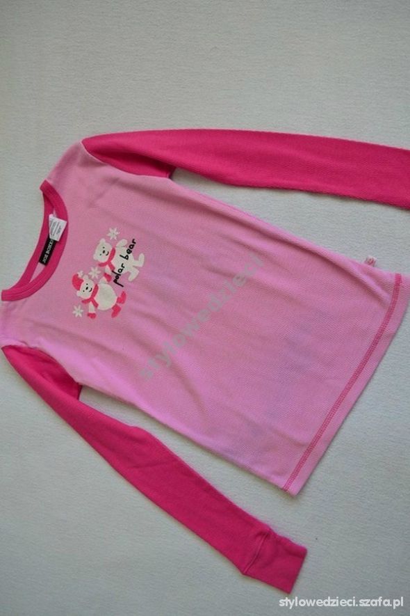 Różowa bluzka dla dziewczynki 7 8 lat 128 cm