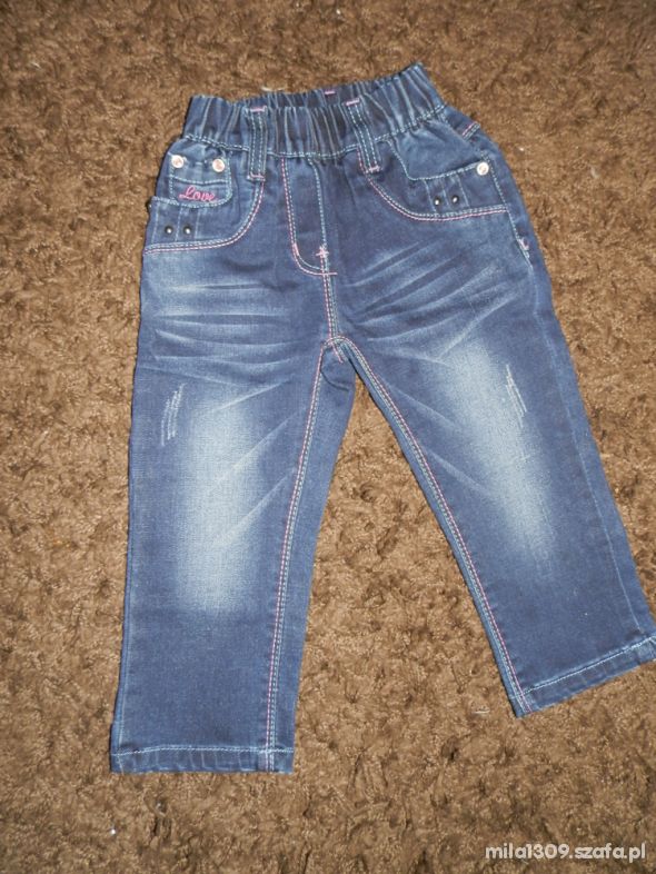 Spodnie jeansowe 2 latka