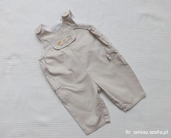 56 Ogrodniczki H&M wgodne newborn