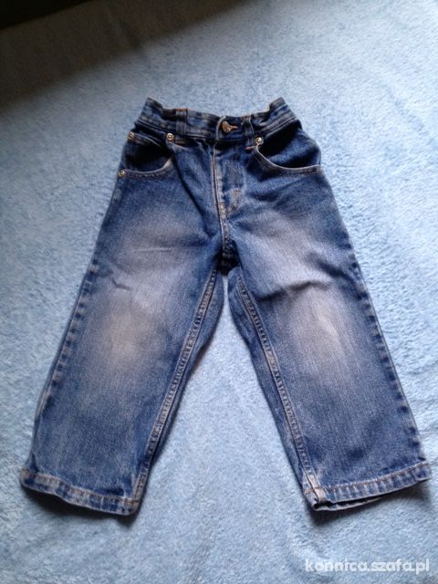 spodnie jeansy przecierane St Bernard 86 92