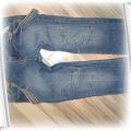 jeansy rurki Takko 104 z szelkami