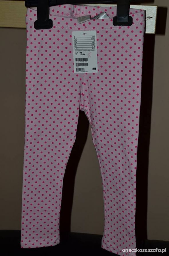 nowe legginsy H&M rozmiar 92