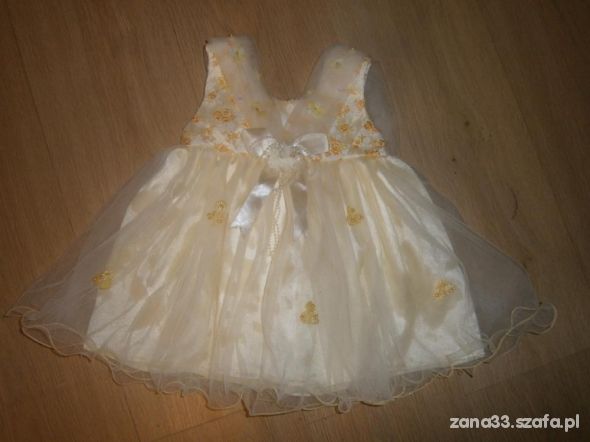 Sukienka dla dziewczynki 12 miesięcy