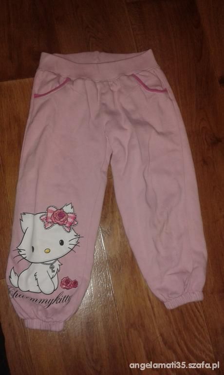 myszka miki i hello kitty na 104 spodnie