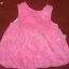 rozowa sukienka bombka z cekinamijak nowa